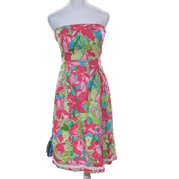Lilly Pulitzer Dresses & Skirts - GUC size 4 Lilly Pulitzer cotton summer dress